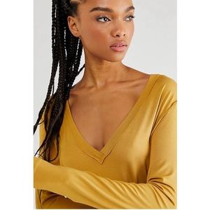 🍁 FREE PEOPLE moon dance long sleeve shirt